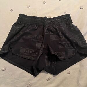 extra small black adidas shorts.